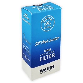 Vauen Dr. Perl Aktivkohlefilter Extra Slim Ø6mm 30 Stück 1